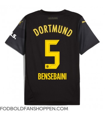 Borussia Dortmund Ramy Bensebaini #5 Udebanetrøje 2024-25 Kortærmet